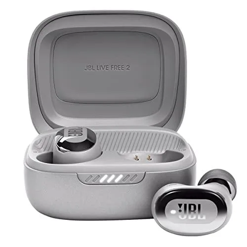 JBL JBL Live Free 2 TWS Wireless Earbuds Silver — product photo