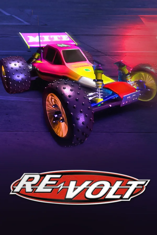 Digital game code card for Re-Volt racing title