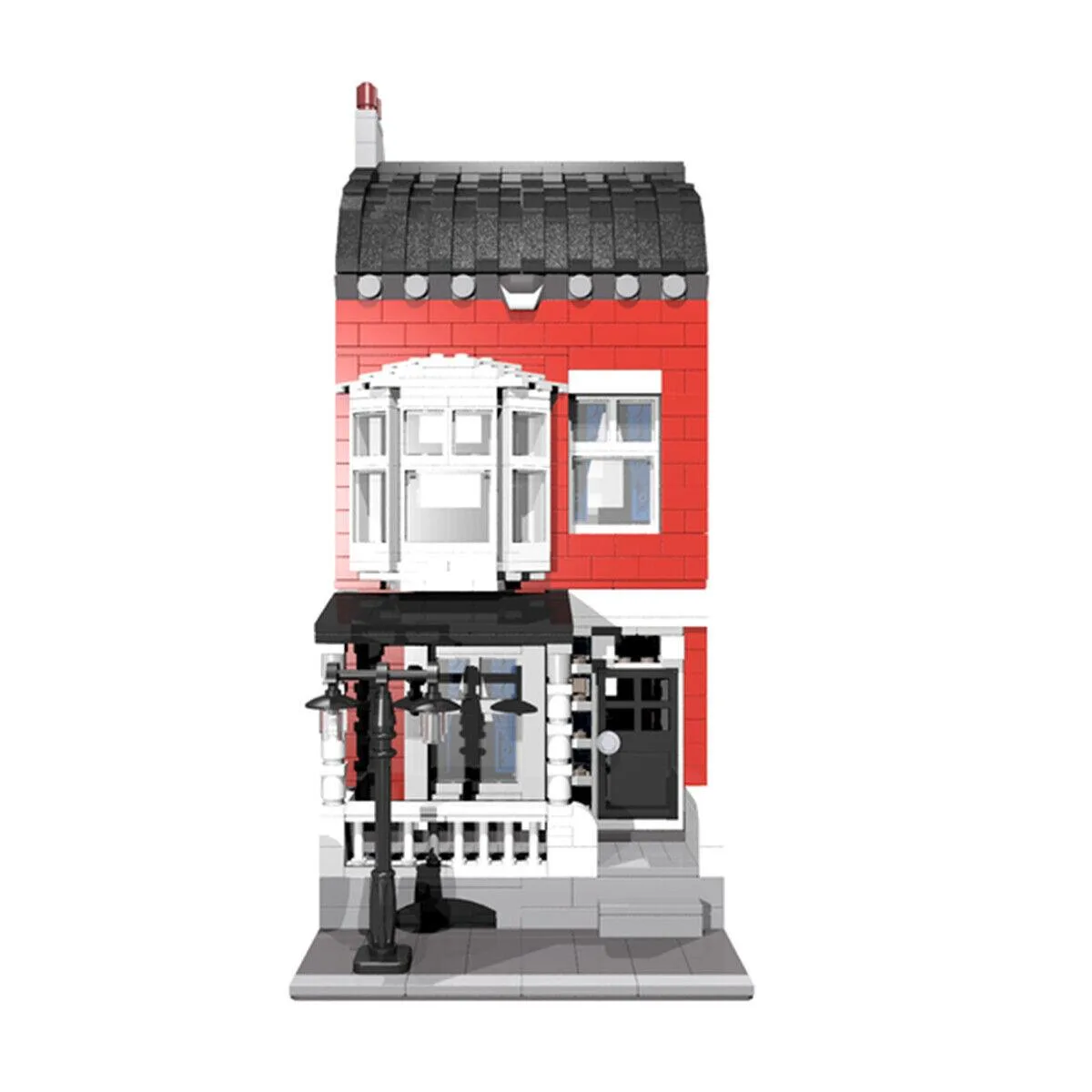 ZITIANYOUBUILD ZITIANYOUBUILD C2736 Classic Town House Building Set 1181 Parts — product photo