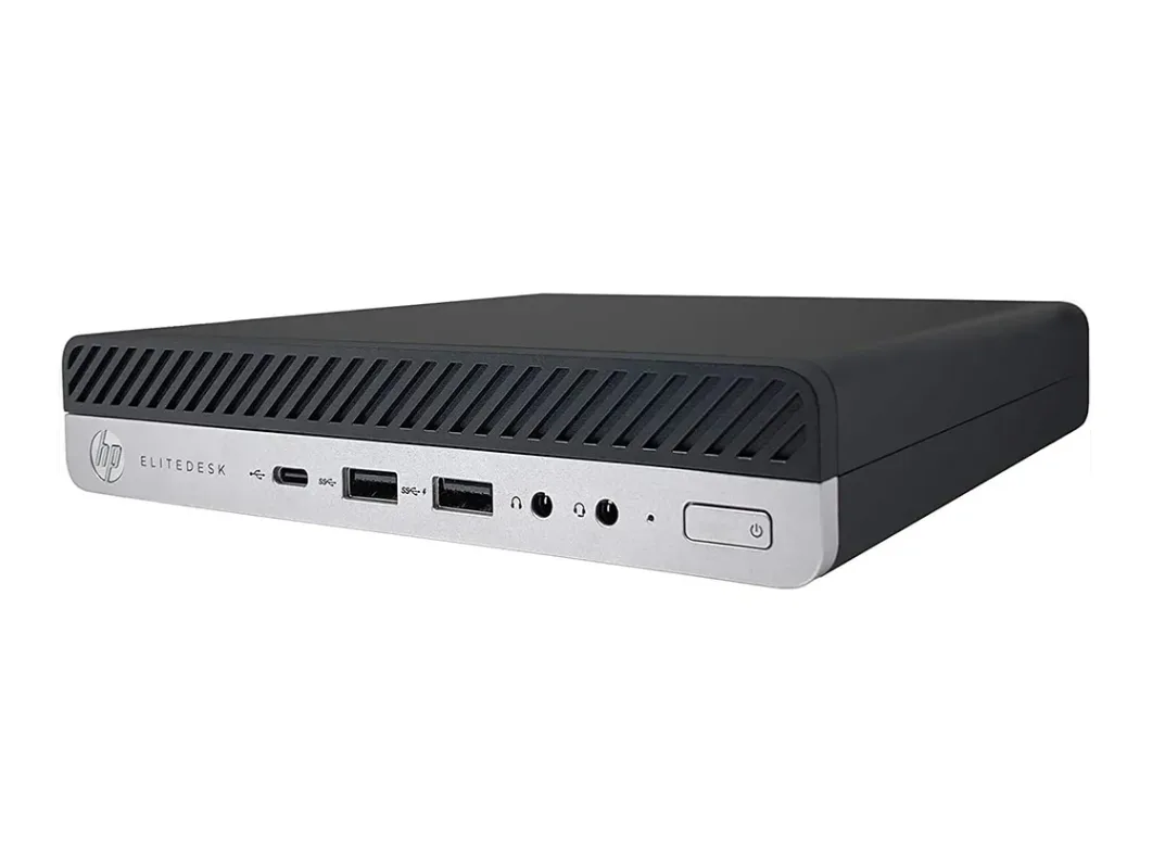 HP HP EliteDesk 800 G5 Mini DTR-HP-800G5MINII79700/X desktop PC Intel Core i7-9700 16GB 256GB Windows 11 Pro — product photo