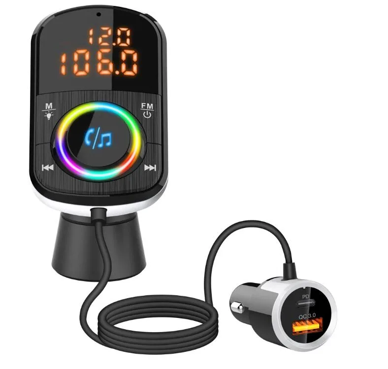 Jansicotek Jansicotek Car HD Radio 36W PD 18W QC 18W Bluetooth 5.0 64G TF — product photo