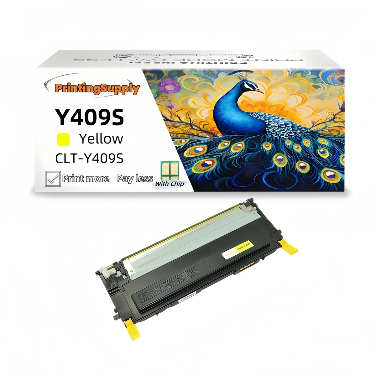 Aster Graphics Inc Aster Graphics Inc CLT-Y409S Yellow Toner Cartridge — product photo
