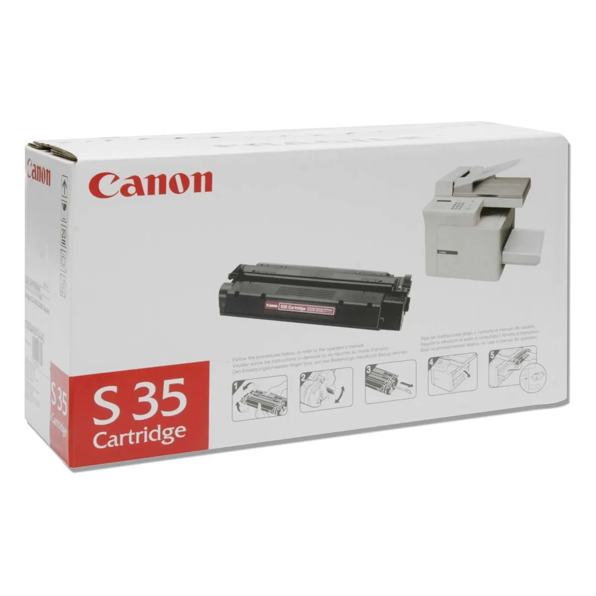 Canon Canon S35 7833A001AA Black Toner Cartridge Single Pack 3500 Pages — product photo