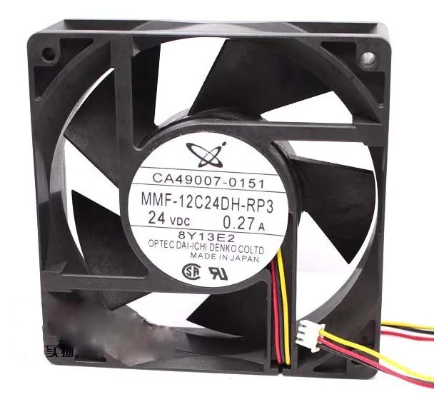 OEM Industries OEM Industries MMF-12C24DH-RP3 120mm 24V 0.27A 3-Pin CPU cooler — product photo