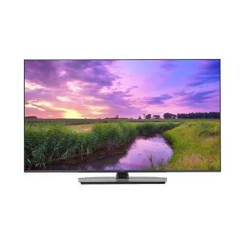 A 55 inch flat commercial display with thin black bezels and a matte finish