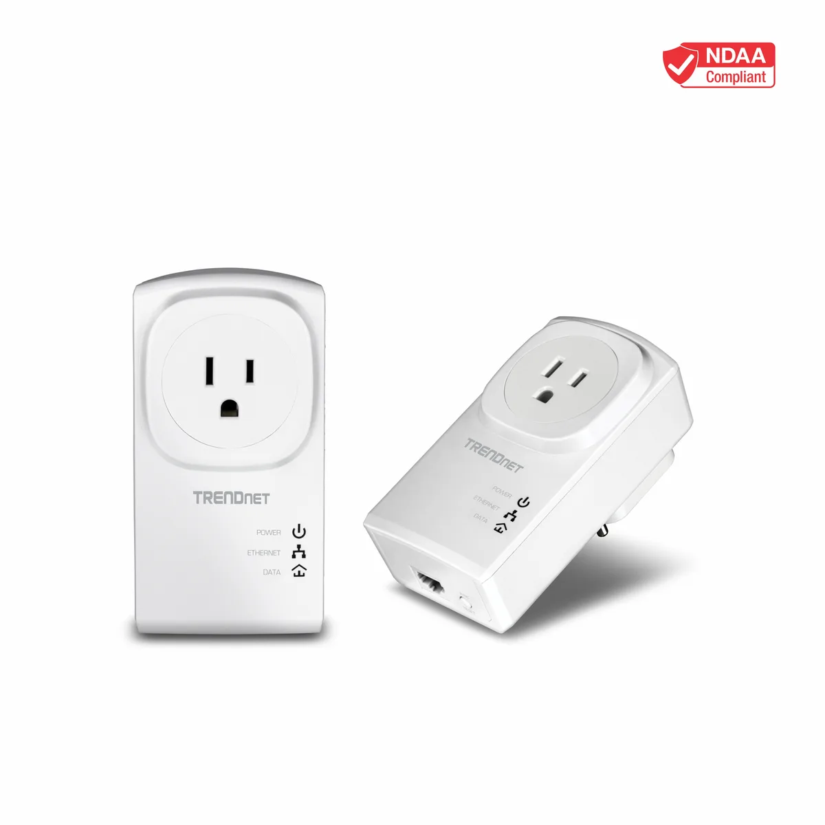 TRENDnet TRENDnet TPL-407E2K powerline networking kit 500 Mbps 2 adapters — product photo
