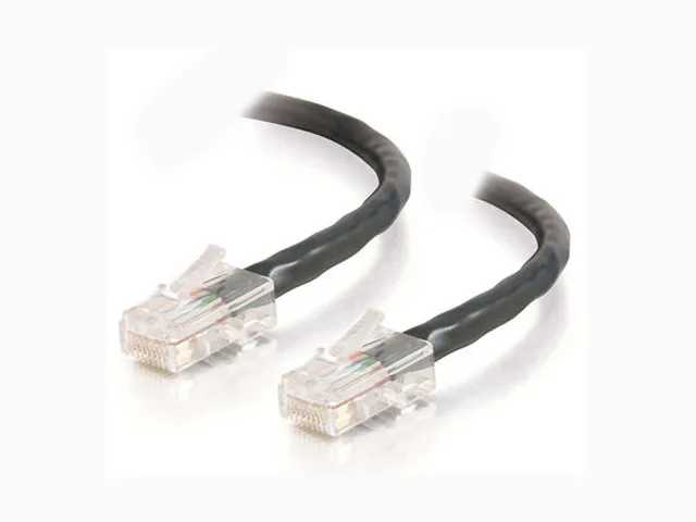 Cables To Go Cables To Go 22689 Cat5e network ethernet cable 7 ft 2.13 m black — product photo