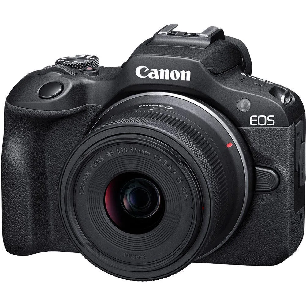 Canon International Canon International EOS R100 Mirrorless Camera with 18-45mm Lens 6052C012 — product photo