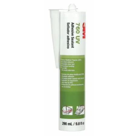 3M 760 black polymer adhesive sealant in 10 oz cartridge