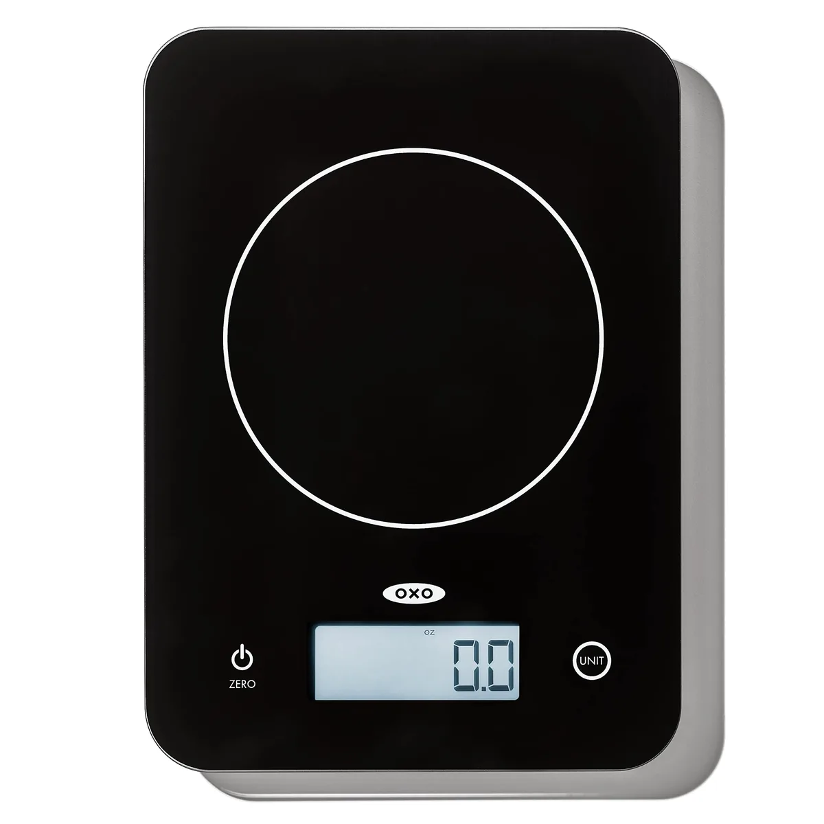 OXO International, Ltd. OXO Good Grips 11 lb 5 kg Glass Food Scale commercial kitchen appliance — product photo
