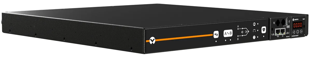 Vertiv Vertiv VA4N1100 Switched Auto Transfer Switch PDU 1U 15A 120V 10 Outlets — product photo