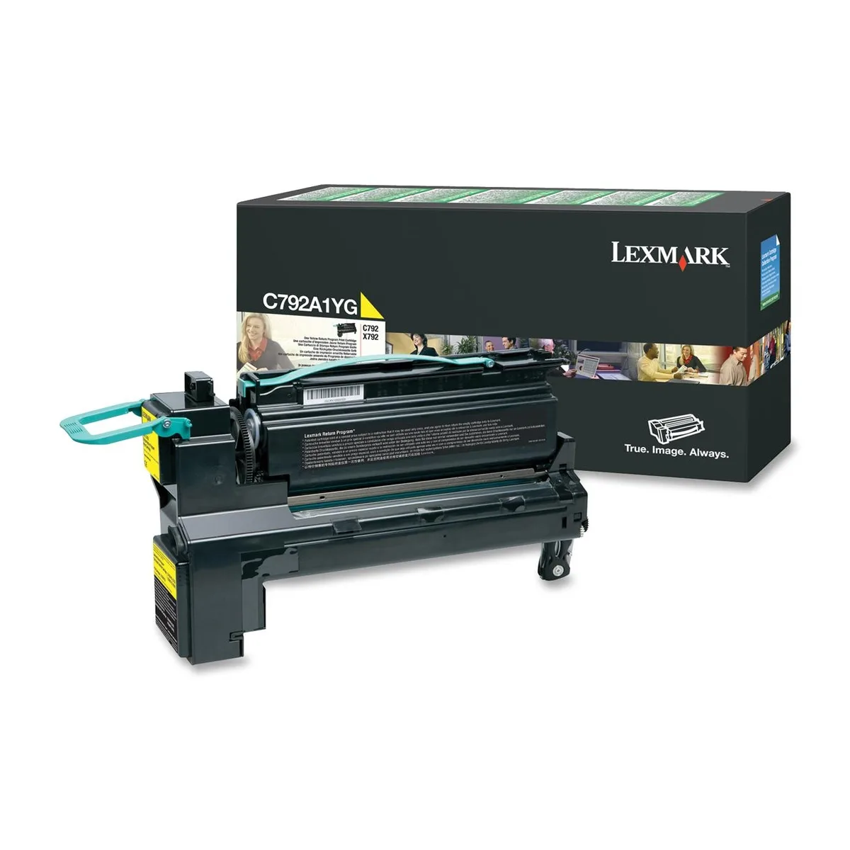 Lexmark Lexmark C792A1YG Yellow Toner Cartridge 6000 Pages — product photo