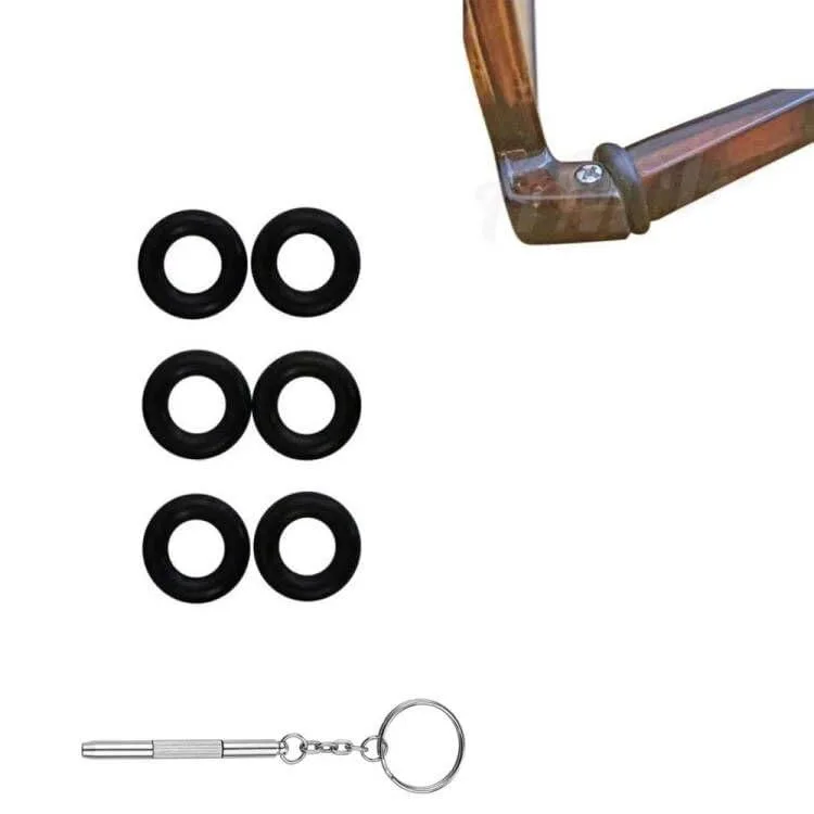  QYAJS NP0113 eyeglass frame repair kit 6mm — product photo