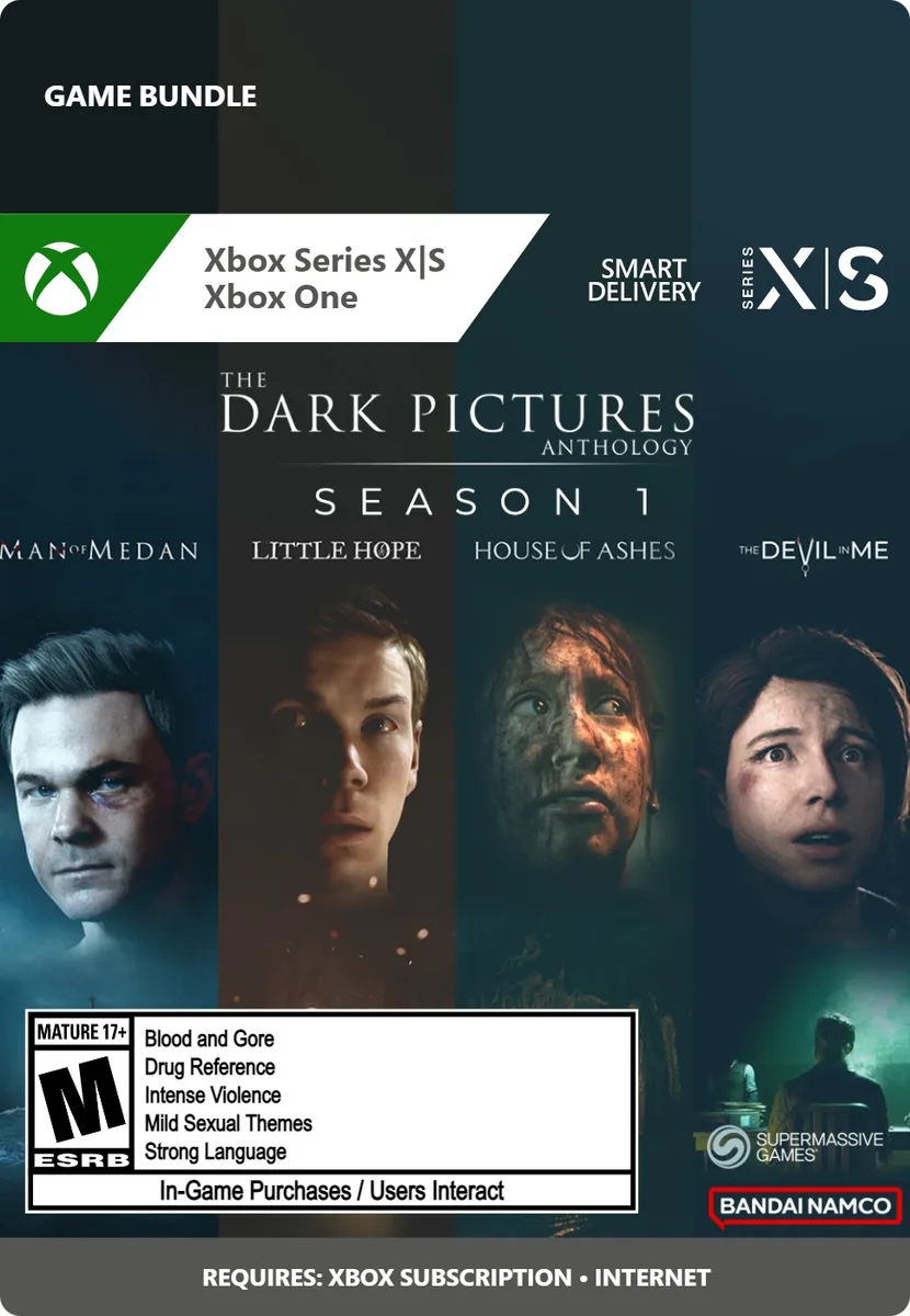 Bandai Namco Entertainment America Inc Bandai Namco Entertainment America Inc G3Q-01444 The Dark Pictures Anthology: Season One downloadable game — product photo