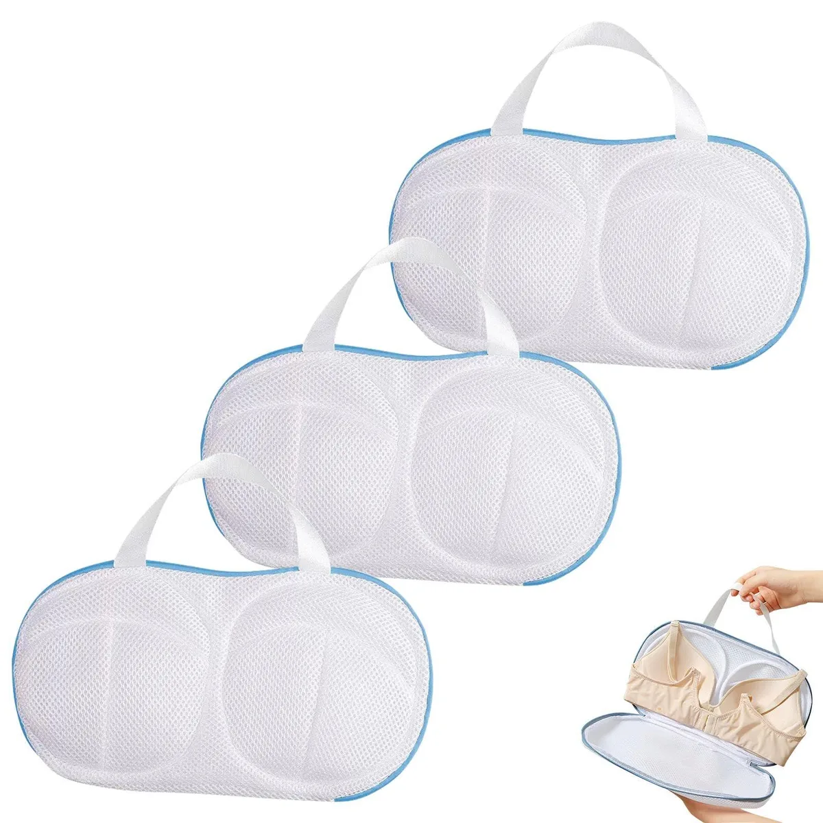  Daewoo 22445034 bra wash bags 3 pcs 12.9x7.2 inch — product photo
