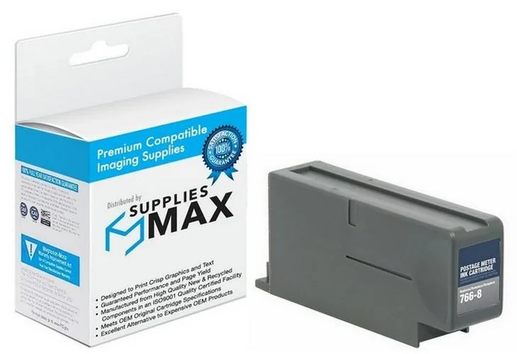 SuppliesMax SuppliesMax PIT766-8 Red Postage Meter Inkjet Cartridge 42500 Pages — product photo