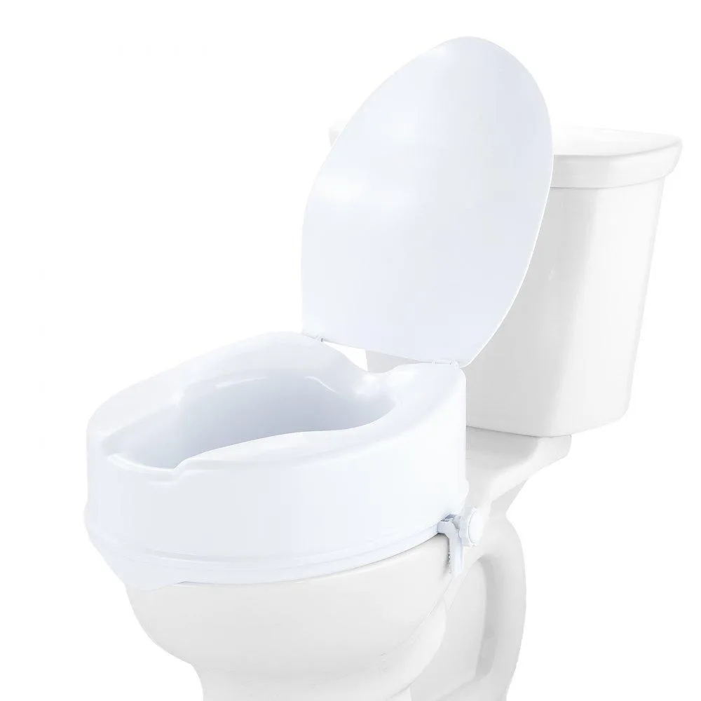 VEVOR VEVOR Raised Toilet Seat 6" 300 lbs Screw Rod Locking — product photo