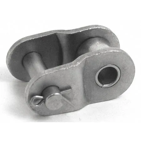 Tritan stainless steel offset link, single strand, plain finish
