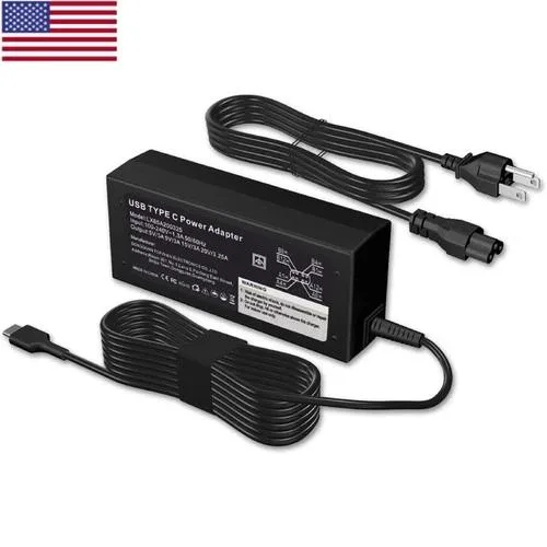 Unbranded 65W USB-C AC Adapter 20V 3.25A Black — product photo