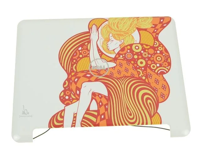 DELL DELL Inspiron Mini 12 1210 LCD Back Cover Lid K718M The Muse in Orange — product photo