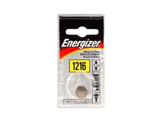 ENERGIZER ENERGIZER ECR1216BP 1216 Lithium Coin Cell 3V 25mAh 1-pack — product photo