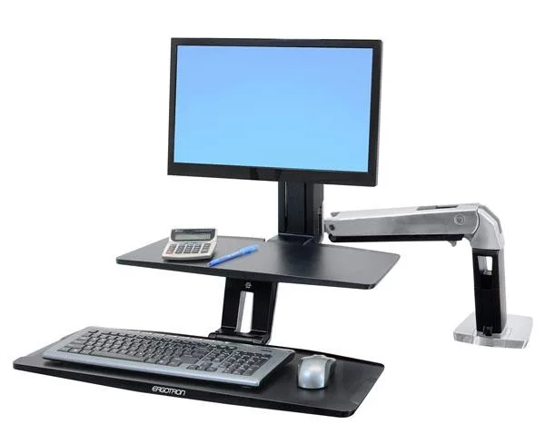 Ergotron Ergotron WorkFit-A suspended keyboard single HD tv accessory — product photo