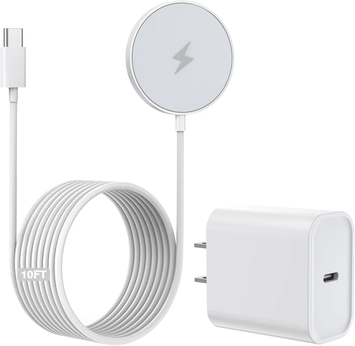 FLEANE FLEANE 10FT Magnetic Wireless Charger 15W 20W PD Charger — product photo