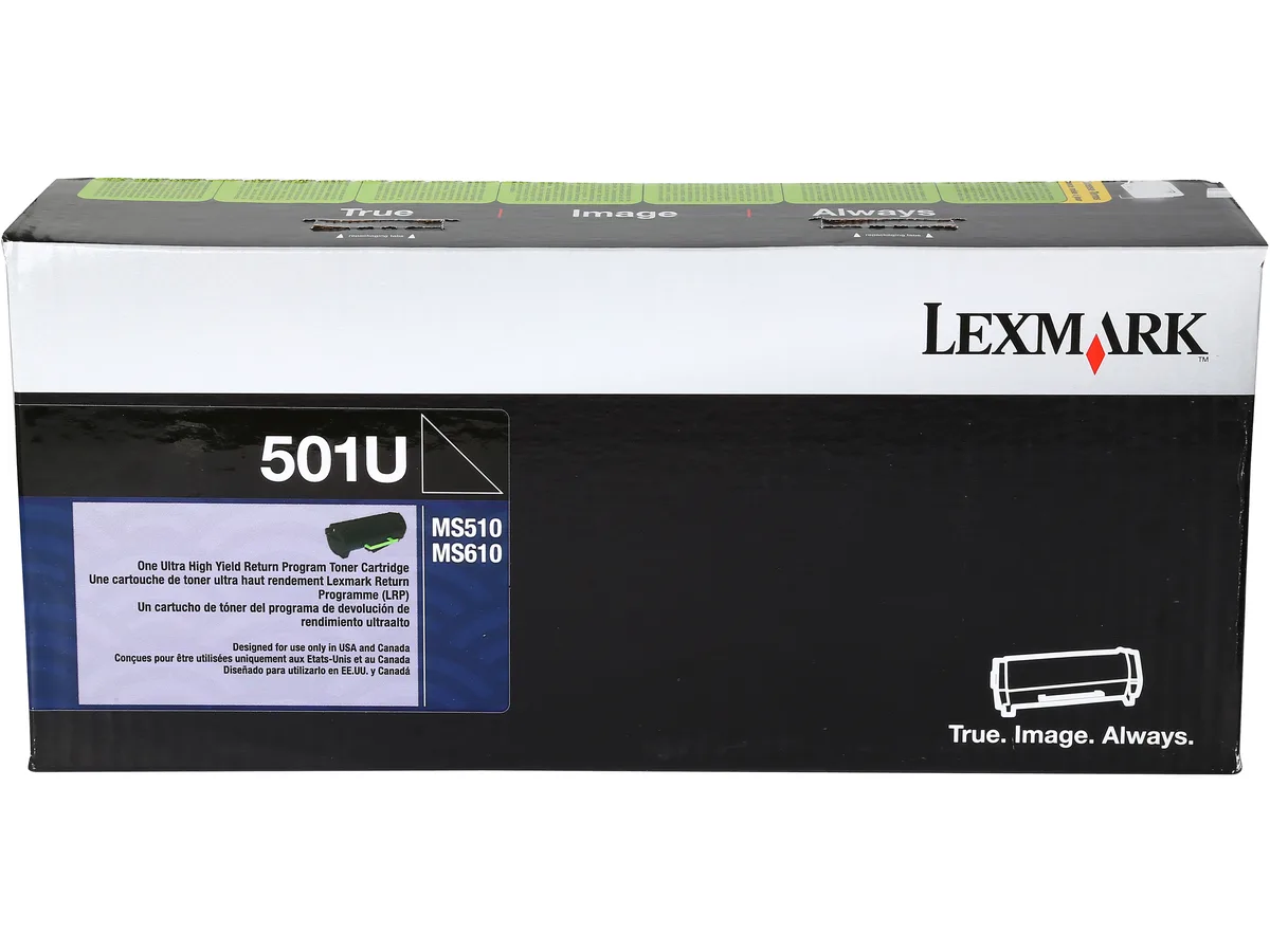 Lexmark Lexmark 50F1U00 Ultra High Yield Return Program Toner Cartridge Black 20000 Pages — product photo