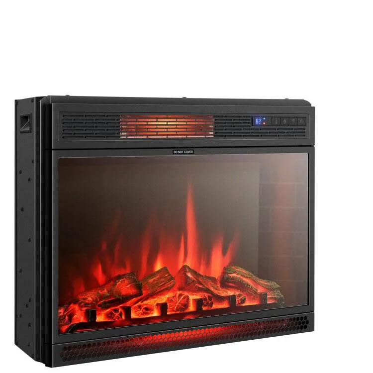 SlickBlue SlickBlue 28 Inch Electric Freestanding Recessed Fireplace Black — product photo