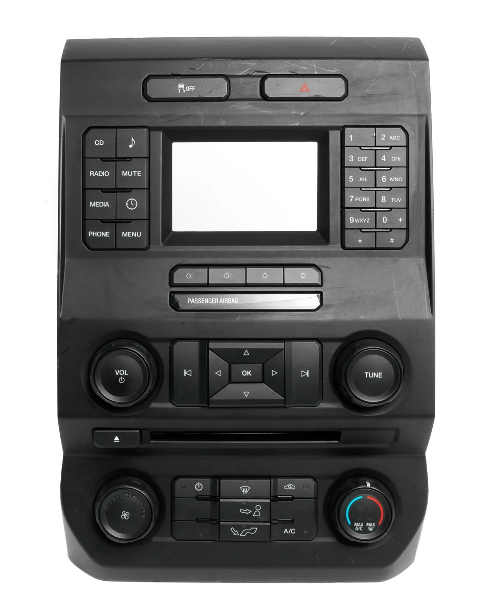 1 Factory Radio 1 Factory Radio FL3T-18E243-BGJ Radio Temperature Control Panel Bezel — product photo