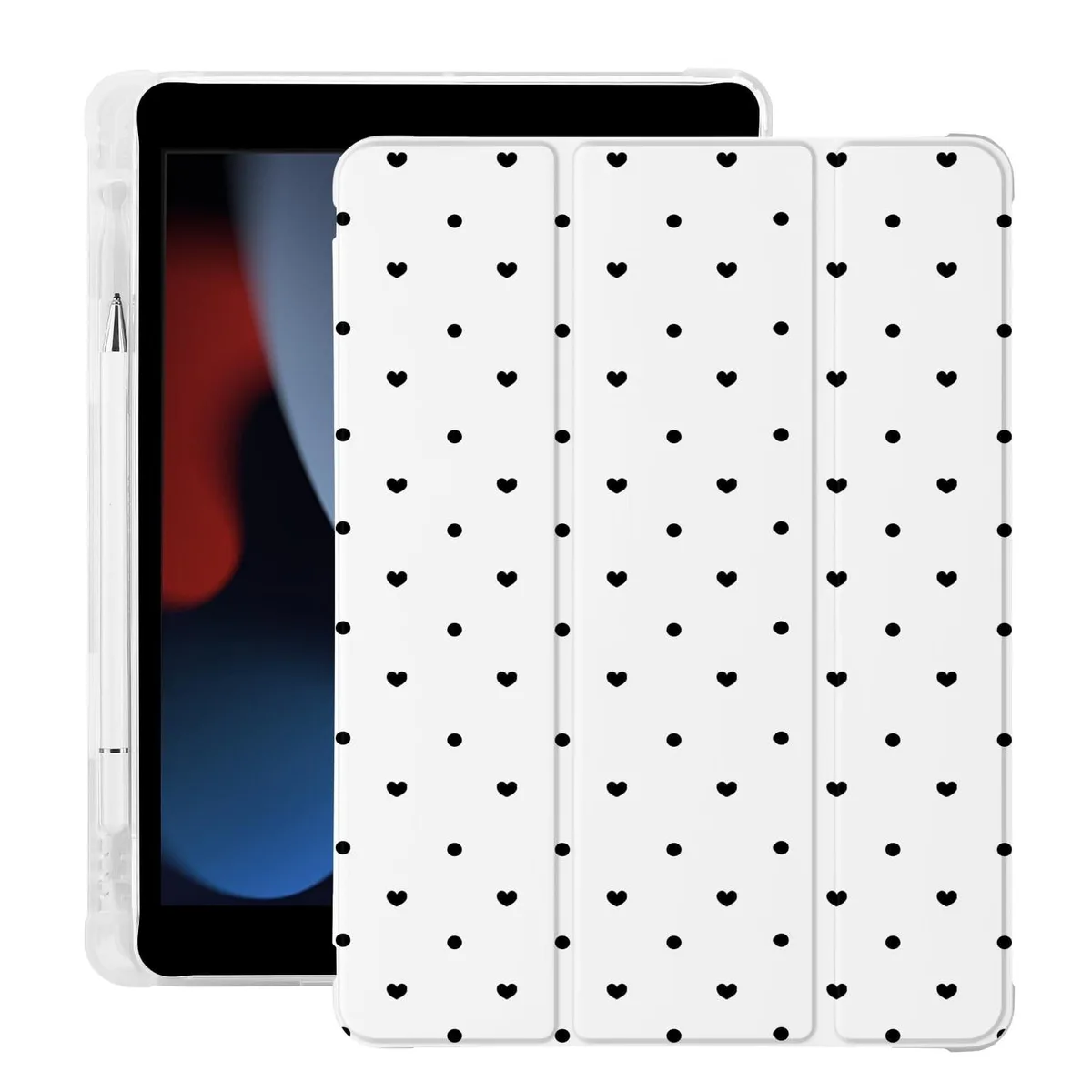 Barrow Mods Barrow Mods iPad Air 11 Inch Case 2025/2024 White 2 in 1 accessory — product photo