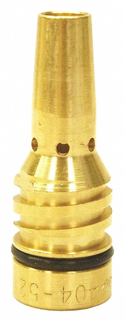 Brass threaded retaining head with dual taper, TOUGH LOCK series