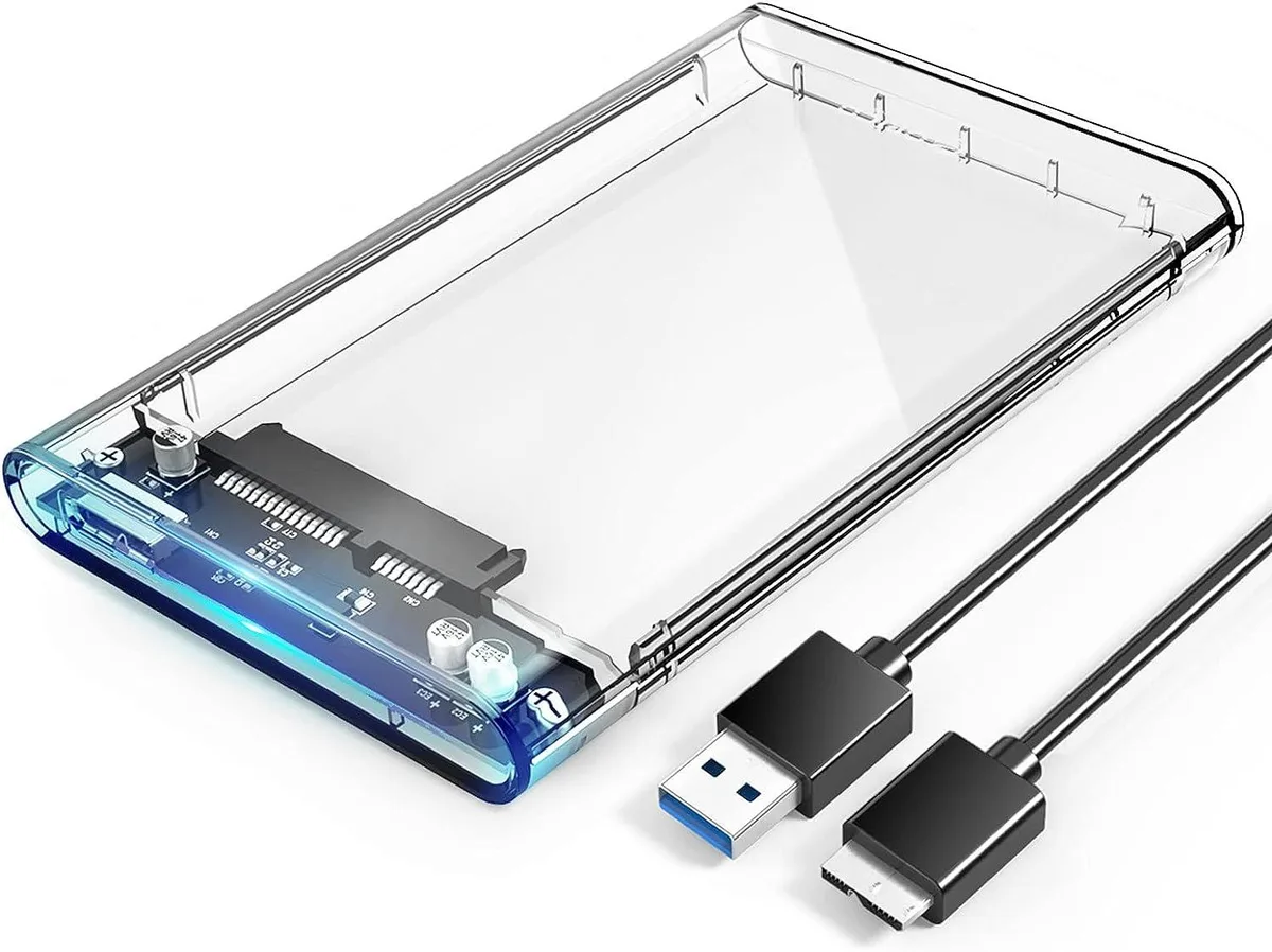 Orico Orico 2139U3 2.5" SATA drive enclosure 2-pack clear — product photo