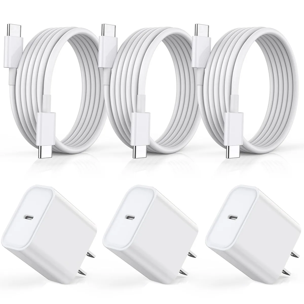 Airdrives A2696 lightning cable 2 in. USB-C white — product photo
