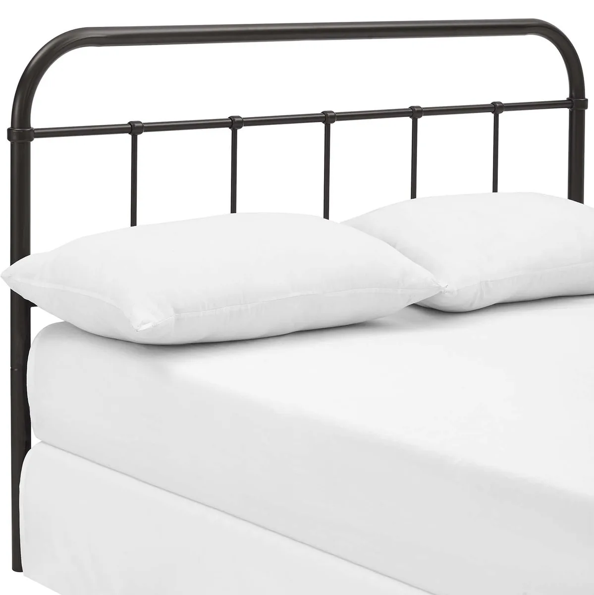 Modway Furniture Modway Furniture Serena King Steel Headboard Brown 77.5"W x 40.5"H — product photo