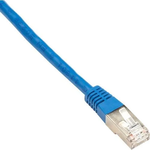 Black Box Corporation Black Box CAT6 250-MHz Shielded Stranded SSTP PIMF PVC Blue 7-ft 2.1-m 26-AWG — product photo