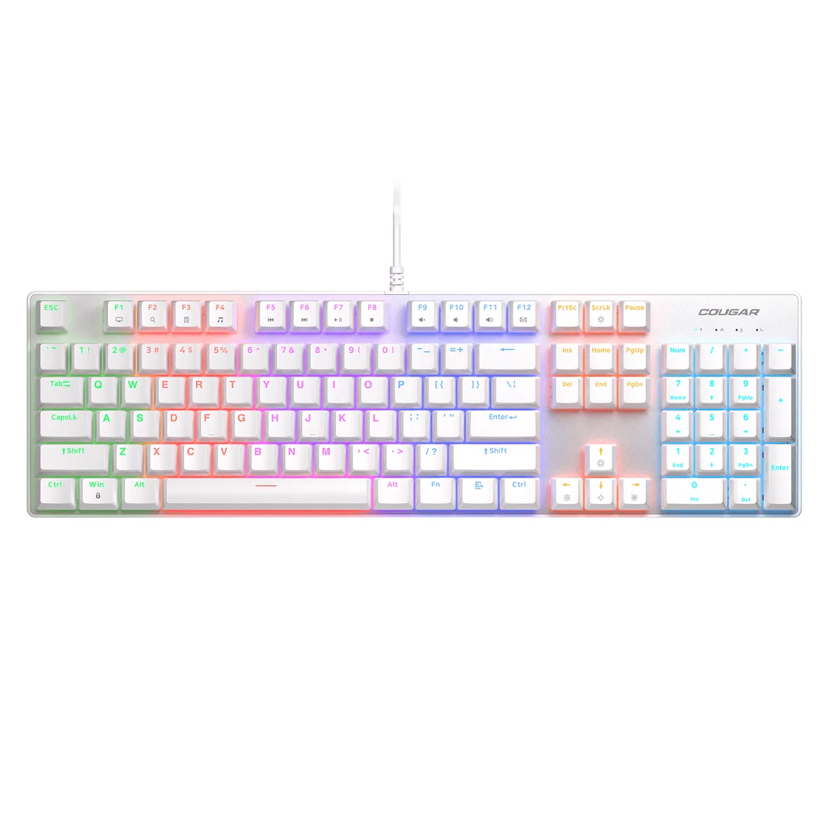COUGAR COUGAR Ultimus EX White Gaming Keyboard — product photo
