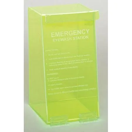 Zoro Select Zoro Select 3PVL7 Eyewash Station Fluorescent Green 32 oz — product photo