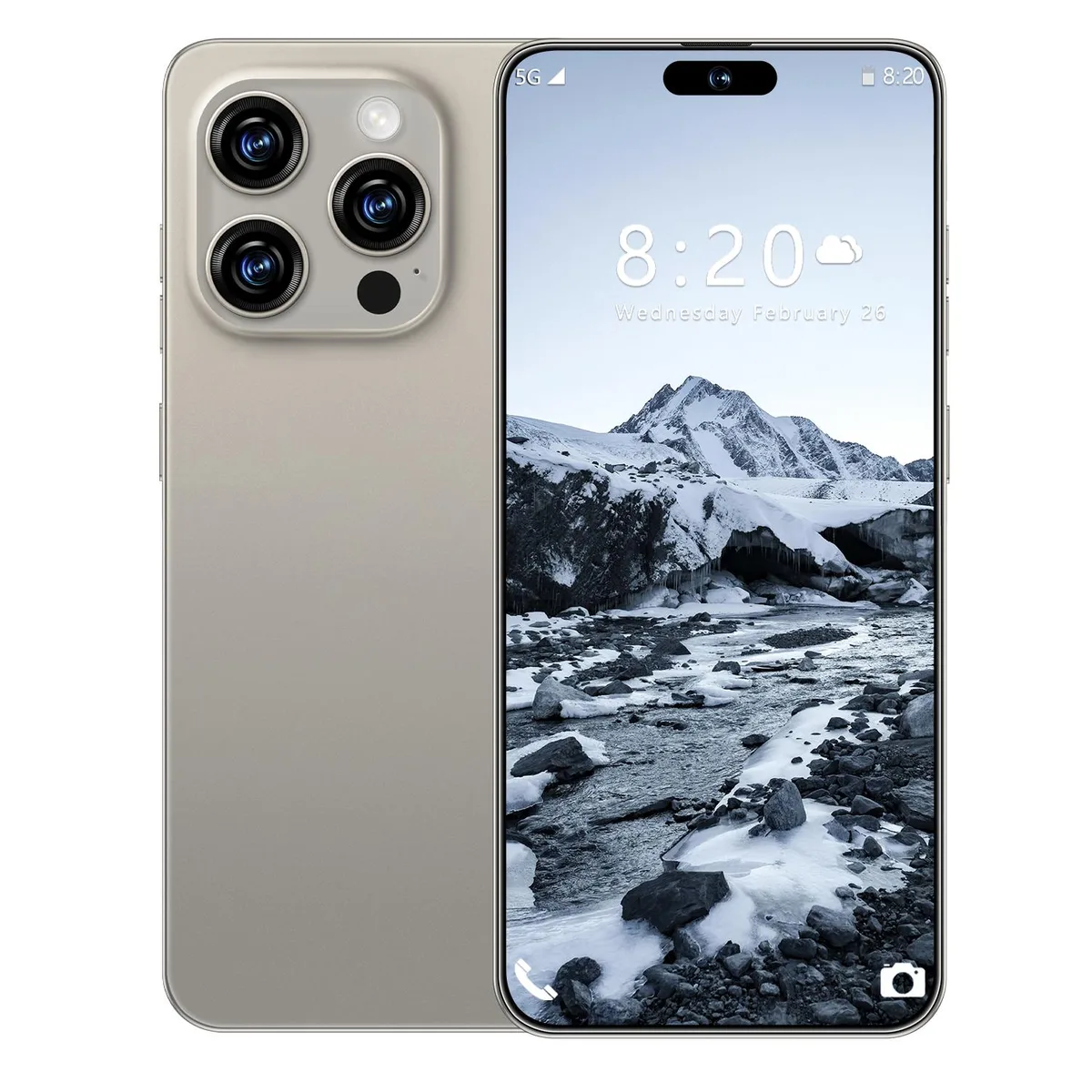 GAMAKOO GAMAKOO G16 Pro Max 8GB/256GB 6.8" 108MP Android 15 Unlocked Phone — product photo