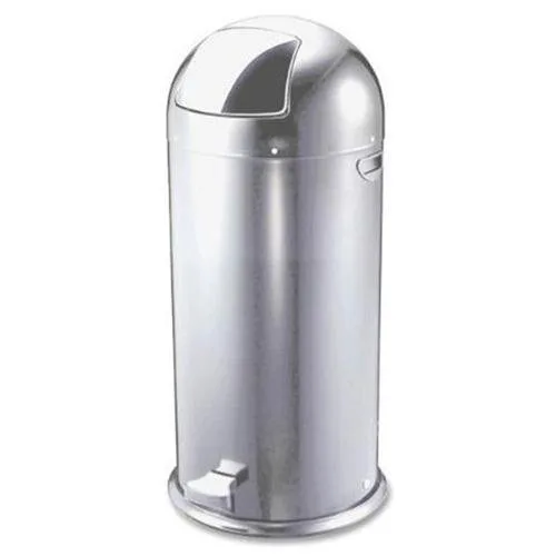 Genuine Joe Genuine Joe 58888 13.50 gal Stainless Steel Pedal Bin — fotografie produktu