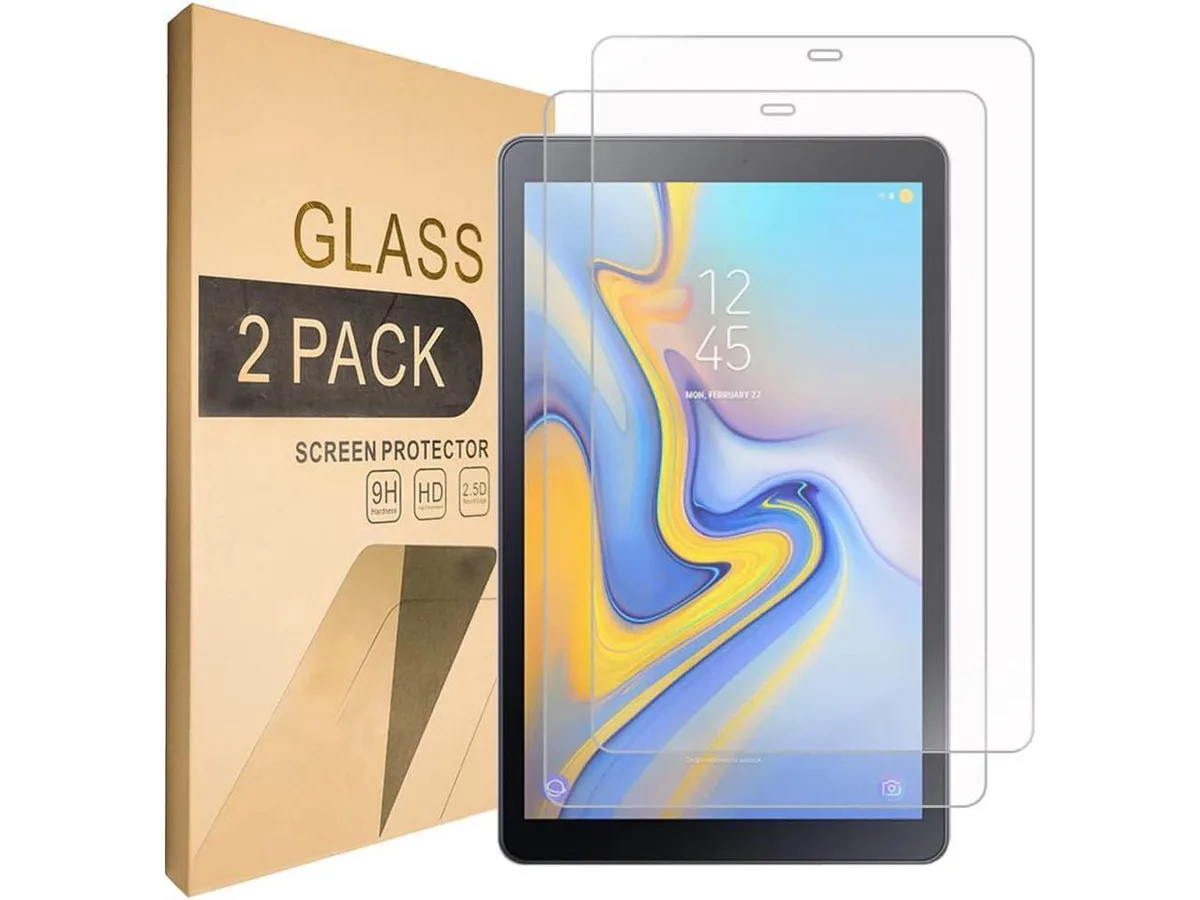 BONAEVER BONAEVER 2-Pack Tempered Glass Screen Protector for Samsung Galaxy Tab A 10.5 2018 SM-T590/SM-T595/SM-T597 — product photo