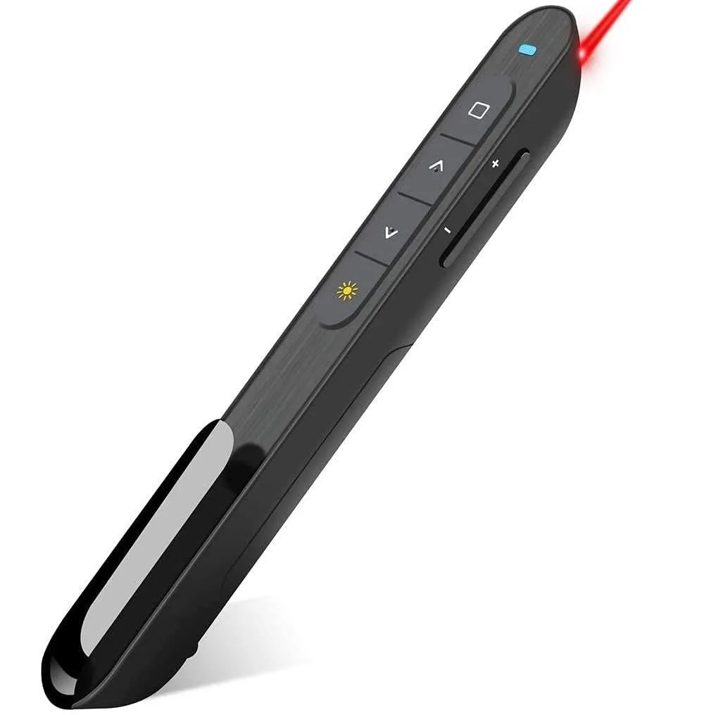 DinoFire RCRF-011 Presentation Remote Red 2.4GHz 30m — product photo