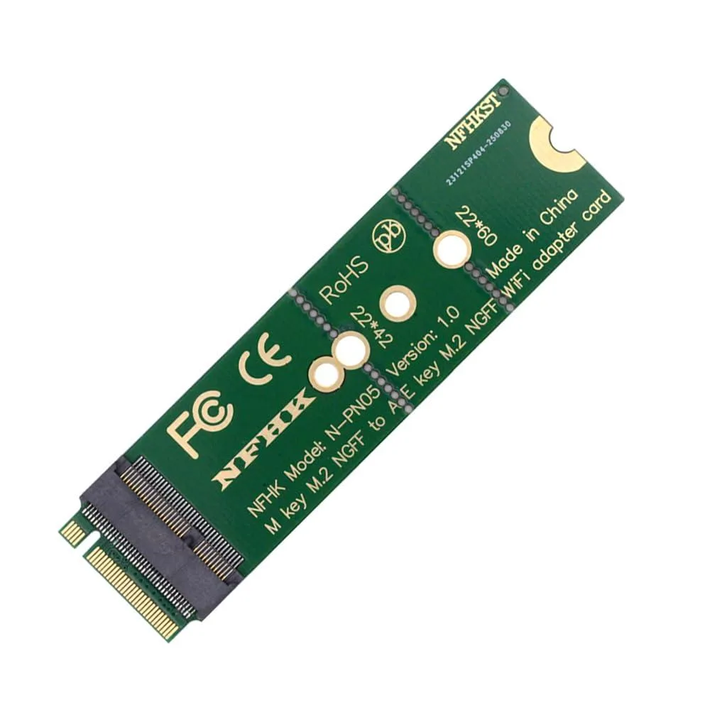 LORDWORLD LORDWORLD M.2 Key-M to Key-E WiFi Riser 2242 2260 2280 — product photo