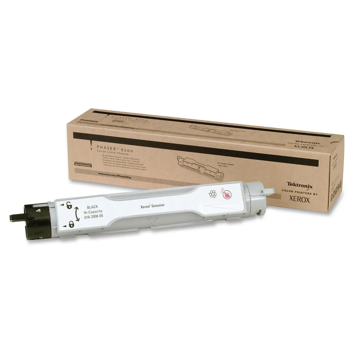 XEROX Xerox Black High-Capacity Toner Cartridge 016-2008-00 for Phaser 6200 8000 Pages — product photo