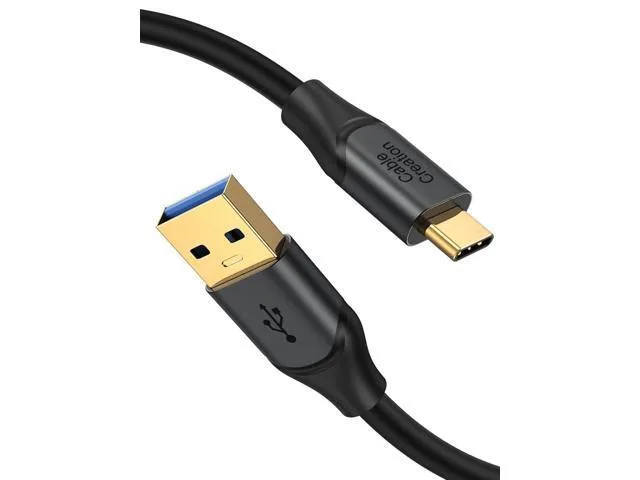 Manw Manw 2-Pack USB C to USB A Cable 1.0m 10Gbps Gray — product photo