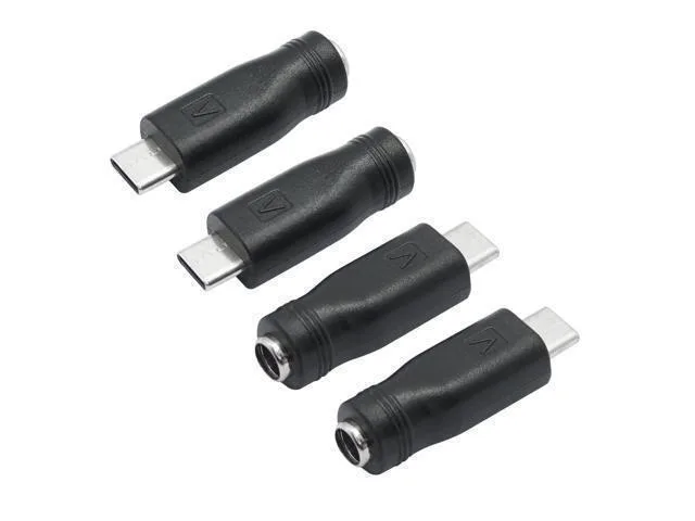 LORDWORLD LORDWORLD DC 5.5mm x 2.1mm to USB-C Power Adapter 4-Pack — product photo