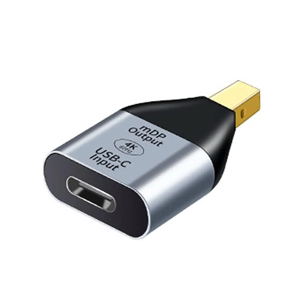 Fervit Fervit USB-C 3.1 Male to Mini DisplayPort Video Adapter 4K 60Hz 1080p — product photo