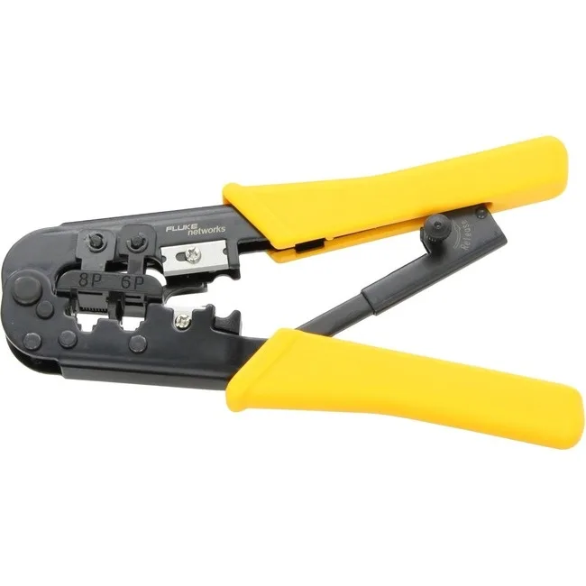 FLUKE networks FLUKE networks 11212530 modular crimper RJ45 RJ11 RJ12 tester — product photo