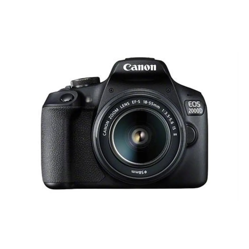 Canon International Canon International EOS 2000D / Rebel T7 18-55mm IS II Lens dslr camera — product photo