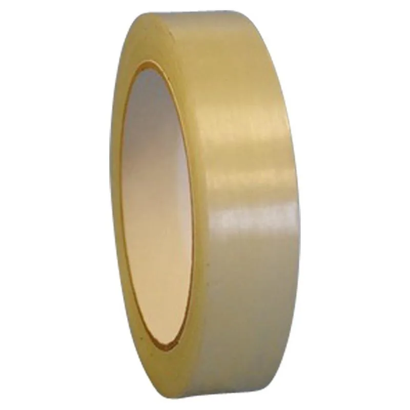 Decker Tape Products, Inc. Decker Tape Products, Inc. 1/2" x 60 Yd Clear Low-Tack Strapping Tape Case of 144 Rolls — product photo